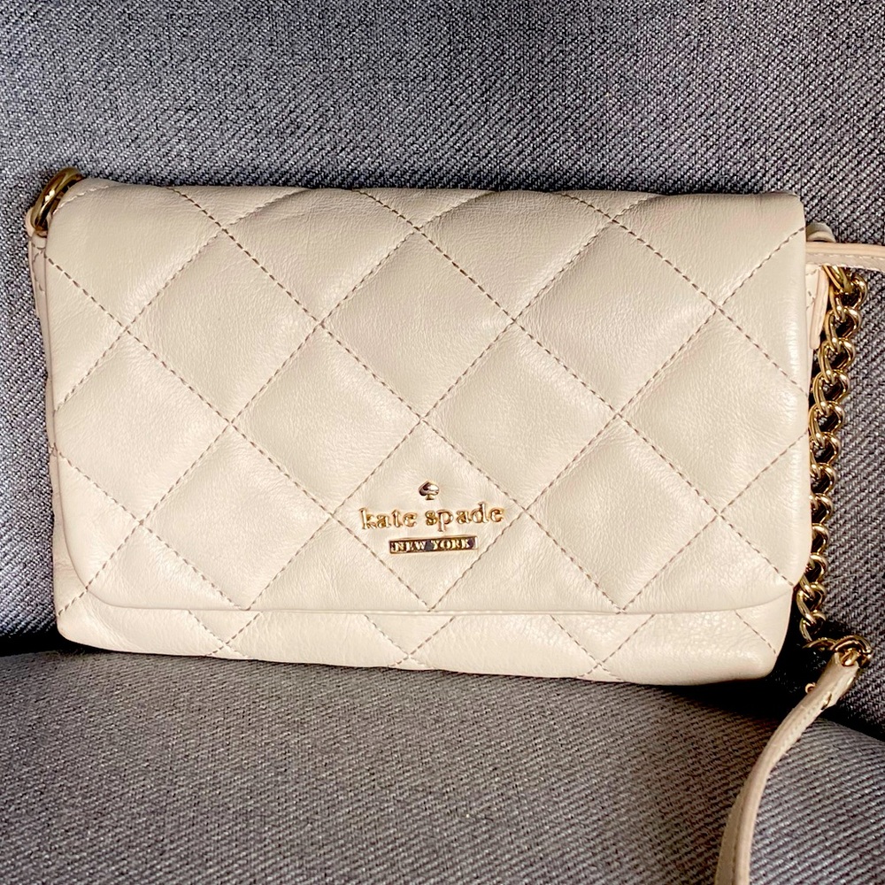 Quilted Pattern Kate Spade Purse - image 1